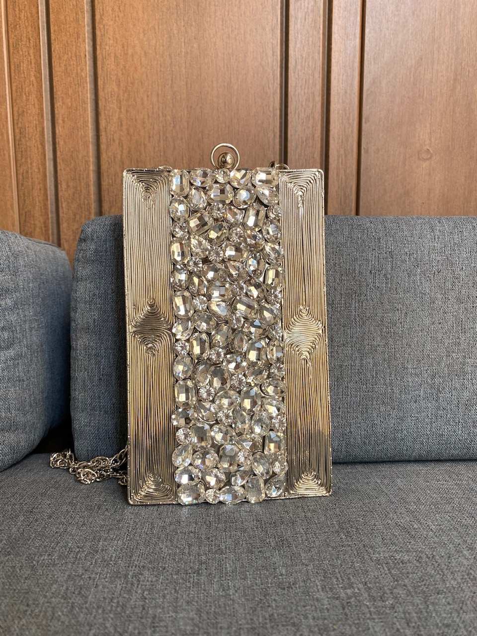 Crystal Carryall Silver