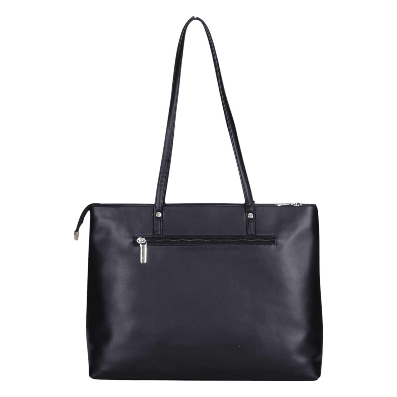 Ninaa Rossie Sleek Black Shoulder Tote
