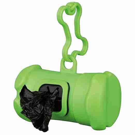 Trixie Dog Pick Up Bag Dispenser 1 Roll Of 15 Bags - M