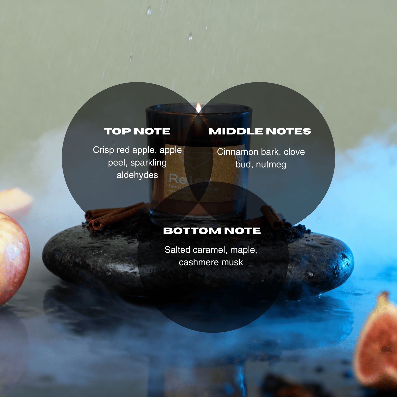 Relax Apple and Cinnamon Reed Diffuser