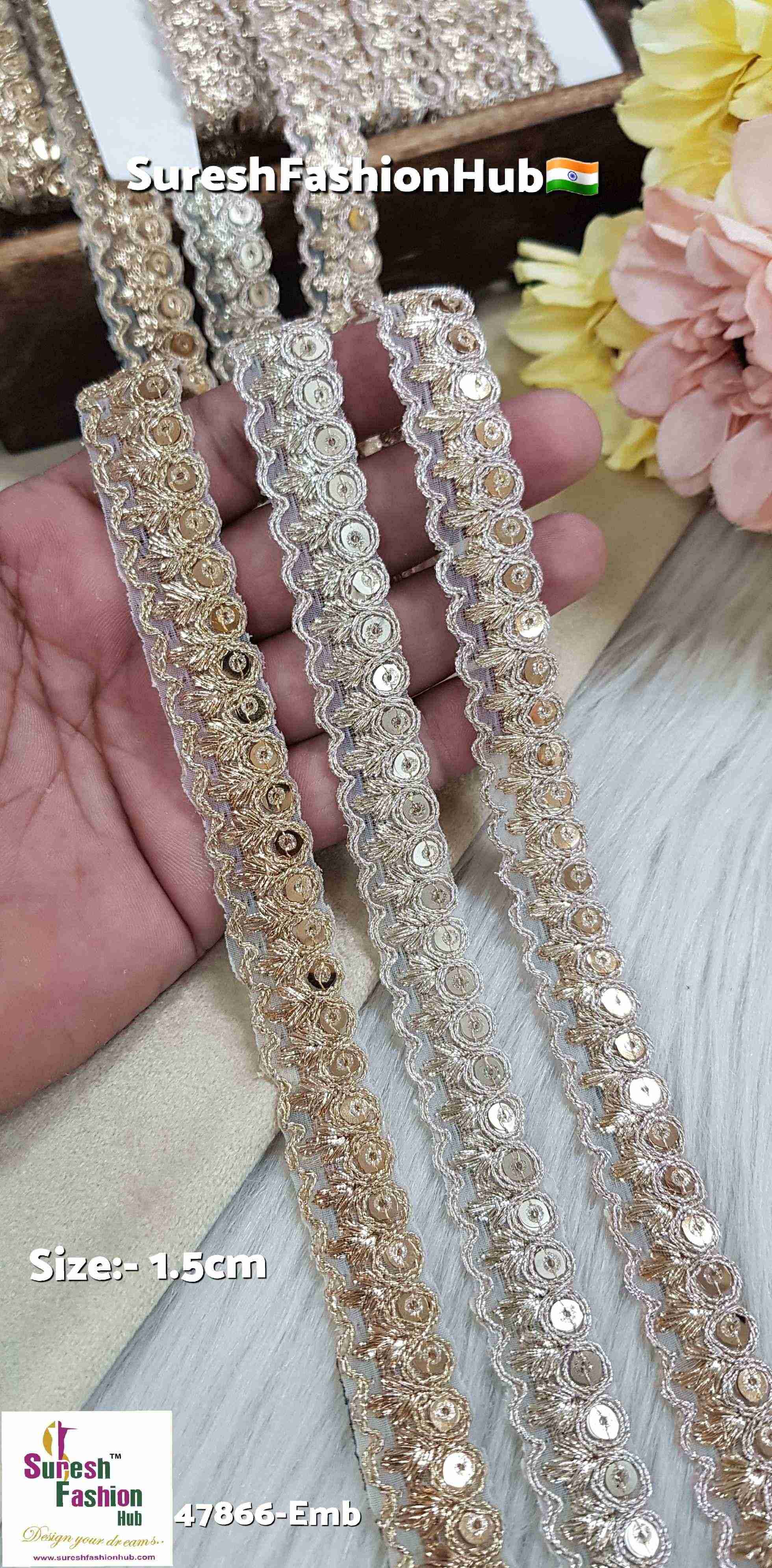  Pearl Elegance Embroidery Lace