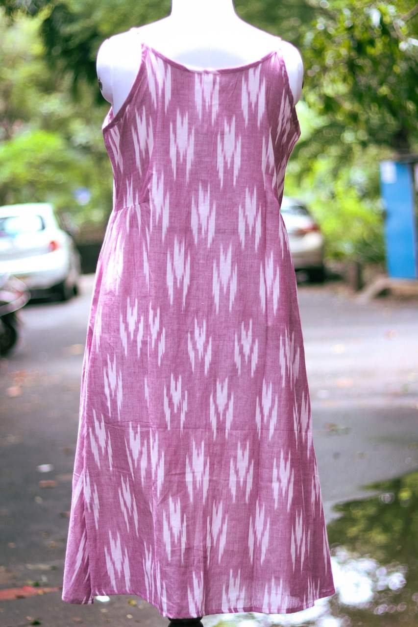 Ikkat Purple