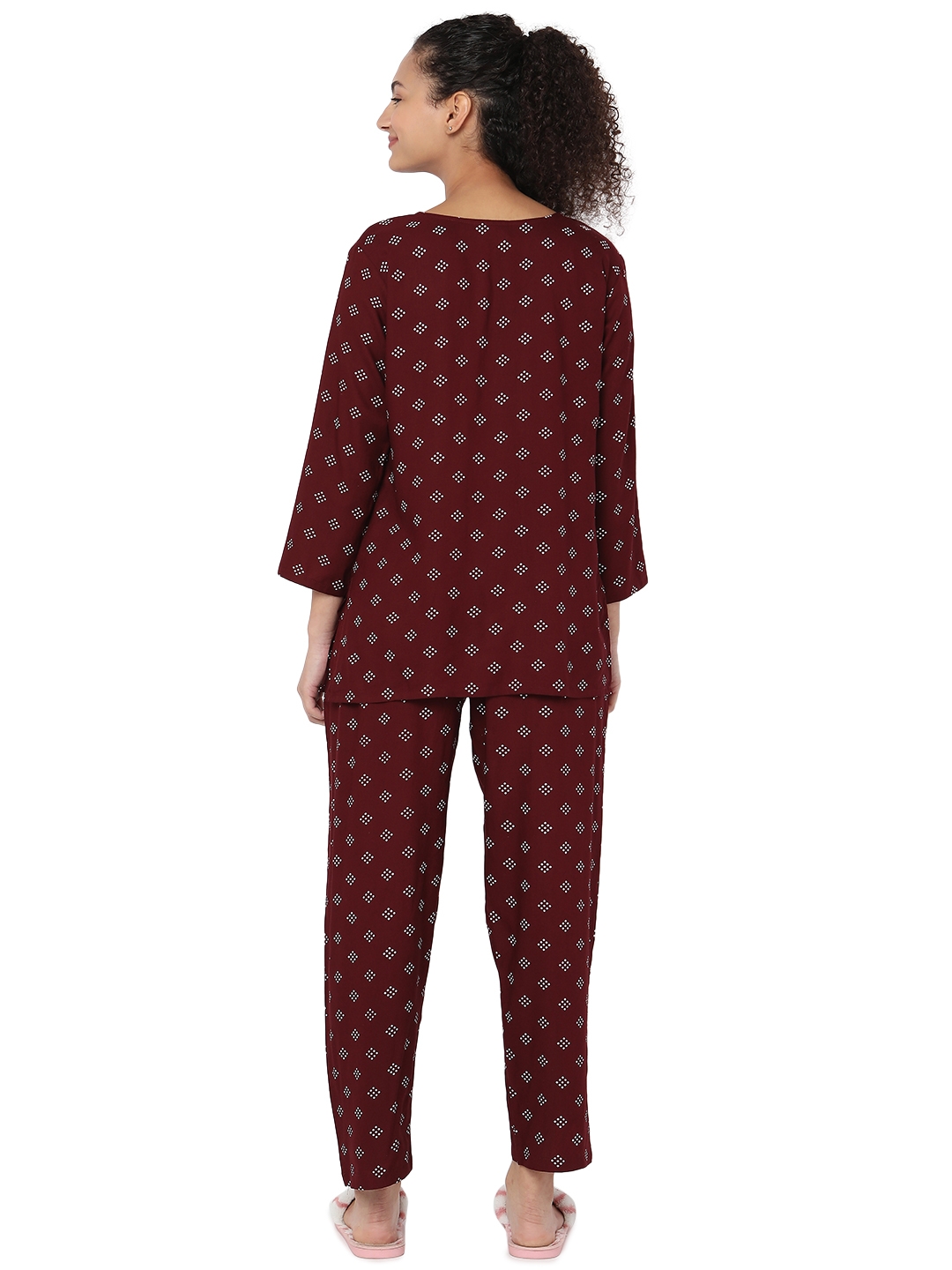 Evolove Women Pyjamas Pants for Daily Use Cotton Winter Night Wear wit –  Evolove India