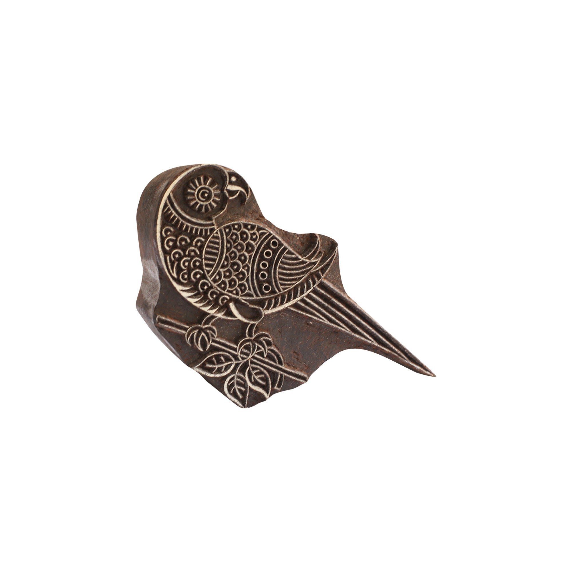 Wooden Block - Parrot