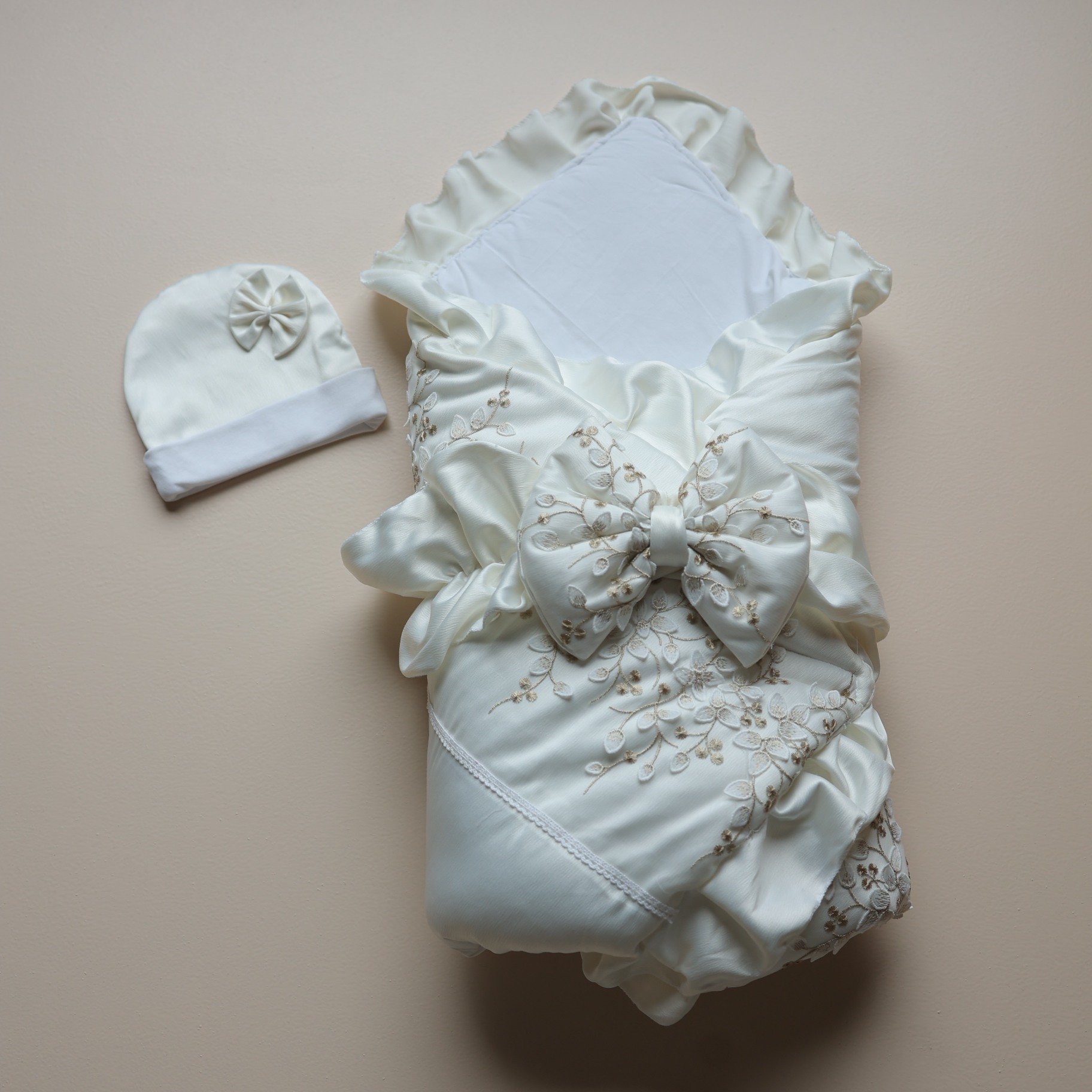 Snow Petal Drape Set