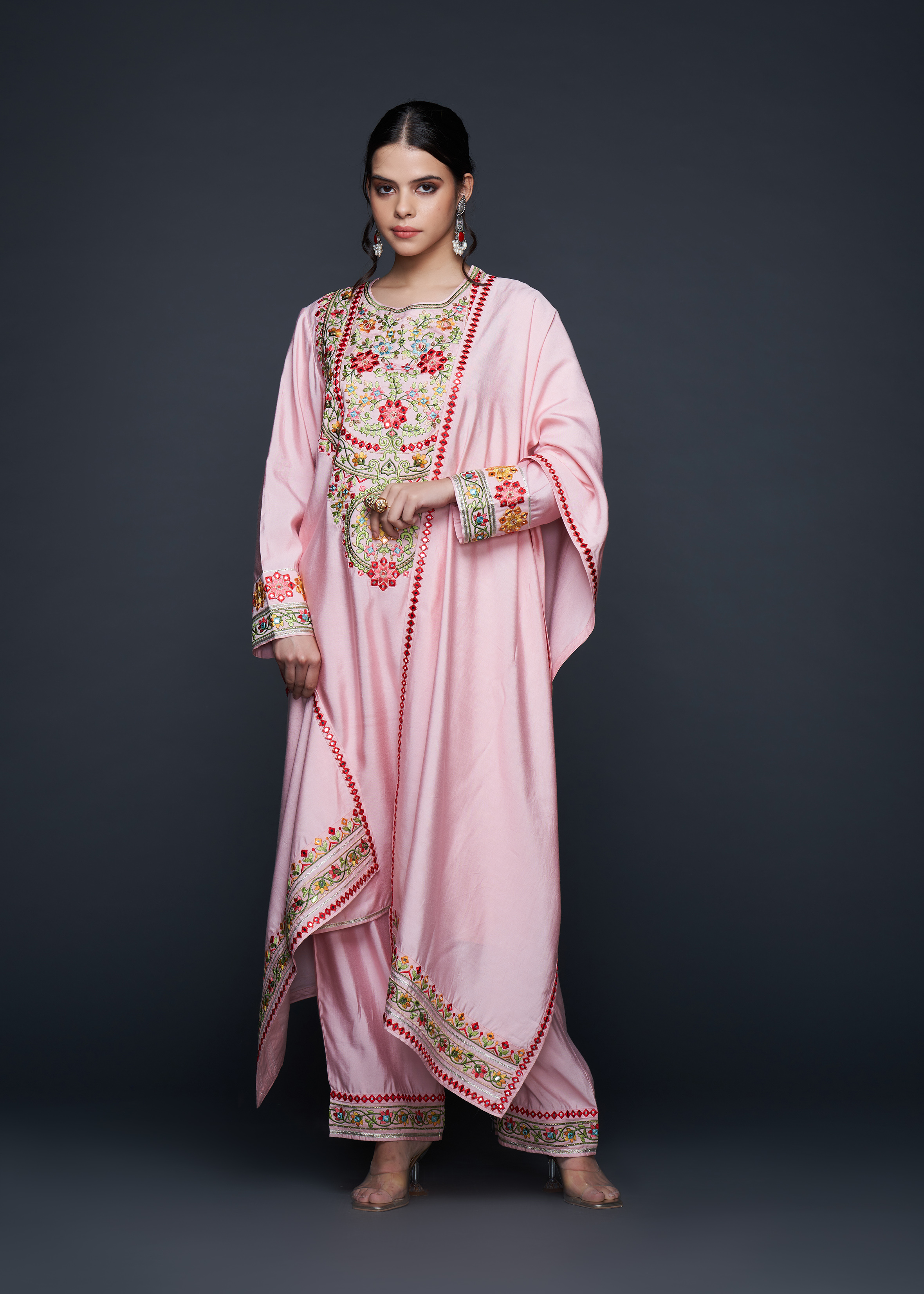 Pink Zoya Kurta