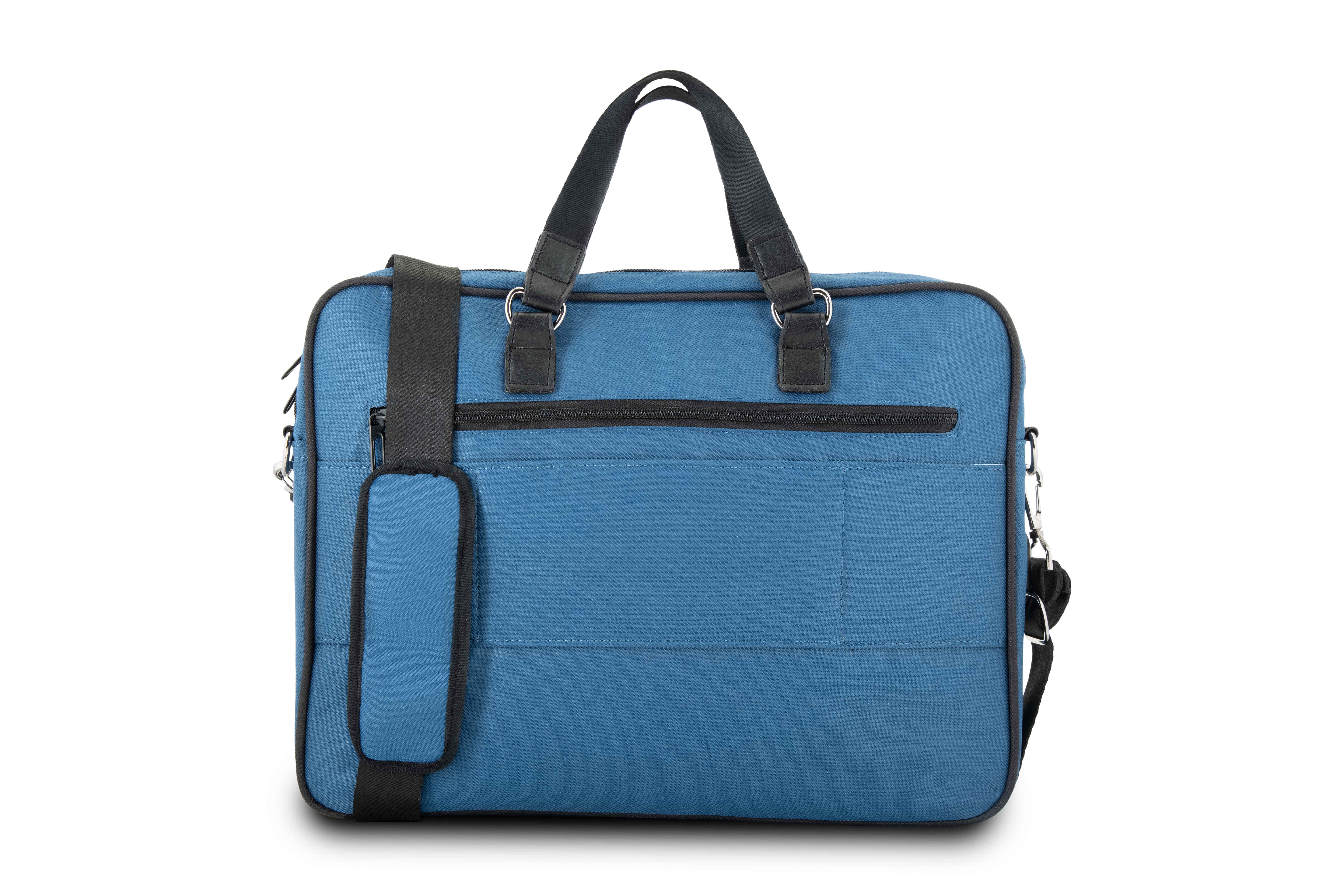 Assembly | Premium Office Laptop Bag with USB Charging | Blue 5