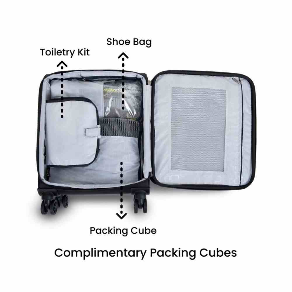 Small cabin trolley bag discount