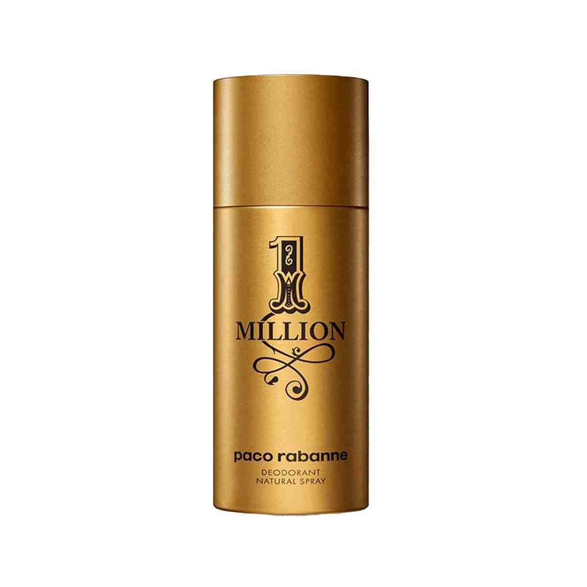 1 Million Deodorant Spray For Men - Leather Spicy Fresh - 150 ml