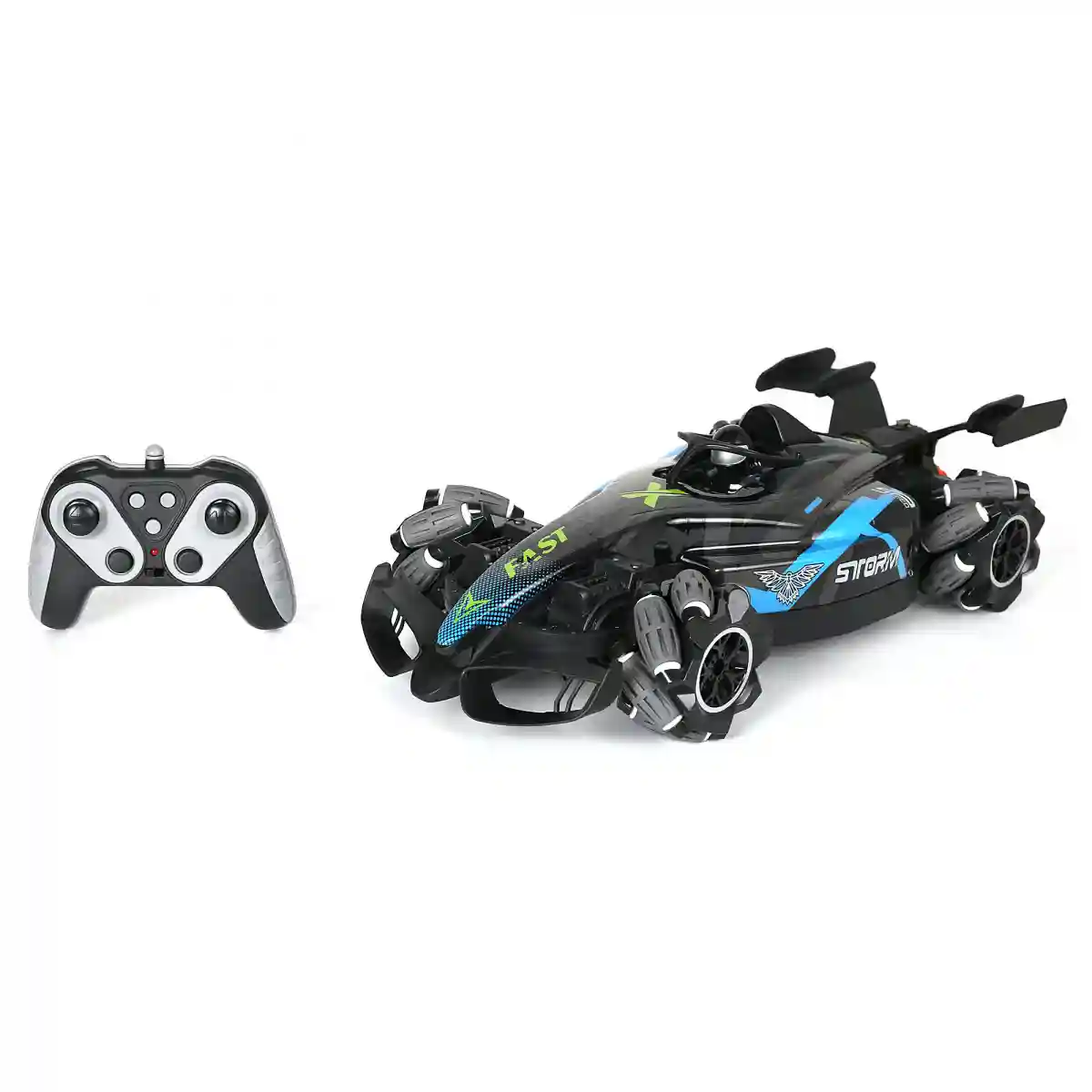 Ralleyz Formula Drift Car Remote Control Car, 2.4 GHz, 6Y+, Blue