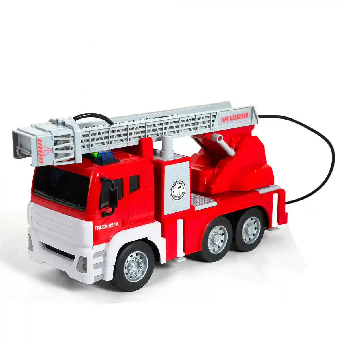 Ralleyz Urban Fire Engine Light & Sound Vehicle, 3Y+, Multicolour