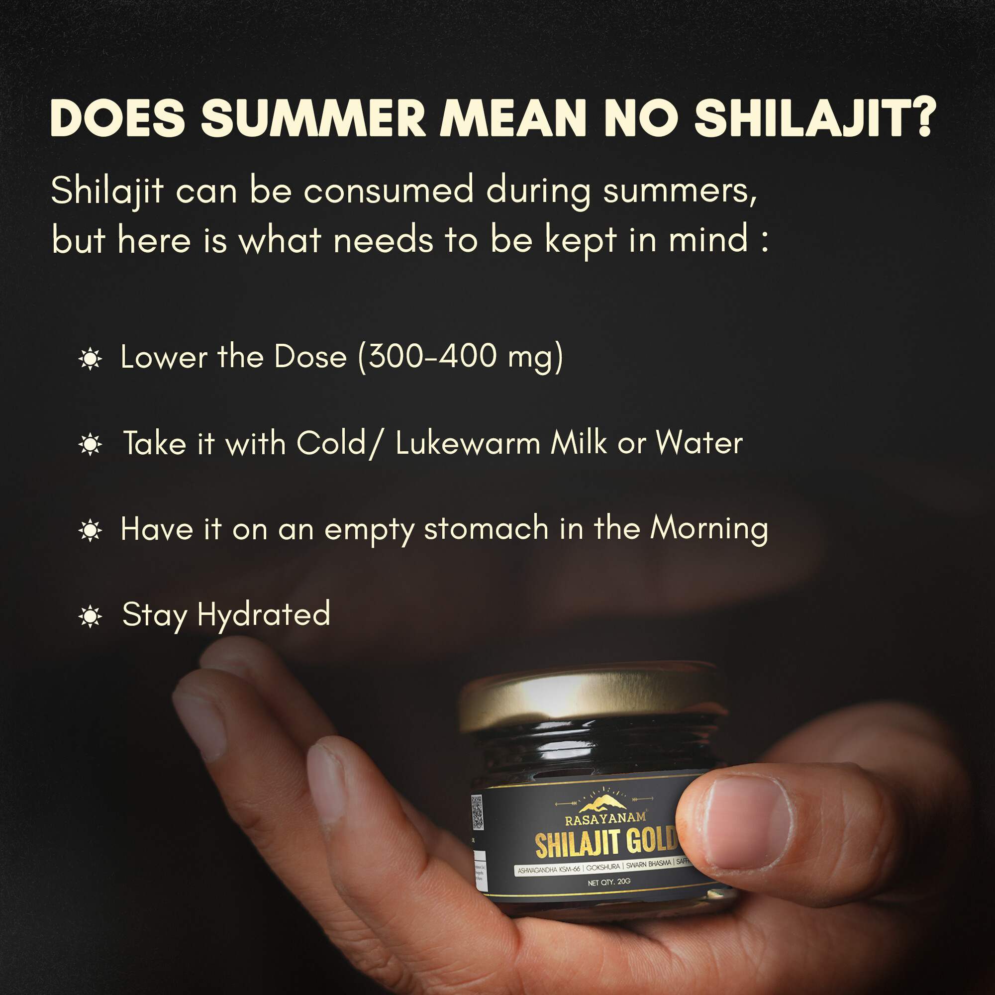 RASAYANAM SHILAJIT GOLD RESIN|75% FULVIC ACID + KSM-66 FOR STRENGTH & RECOVERY| 20G PACK OF 2