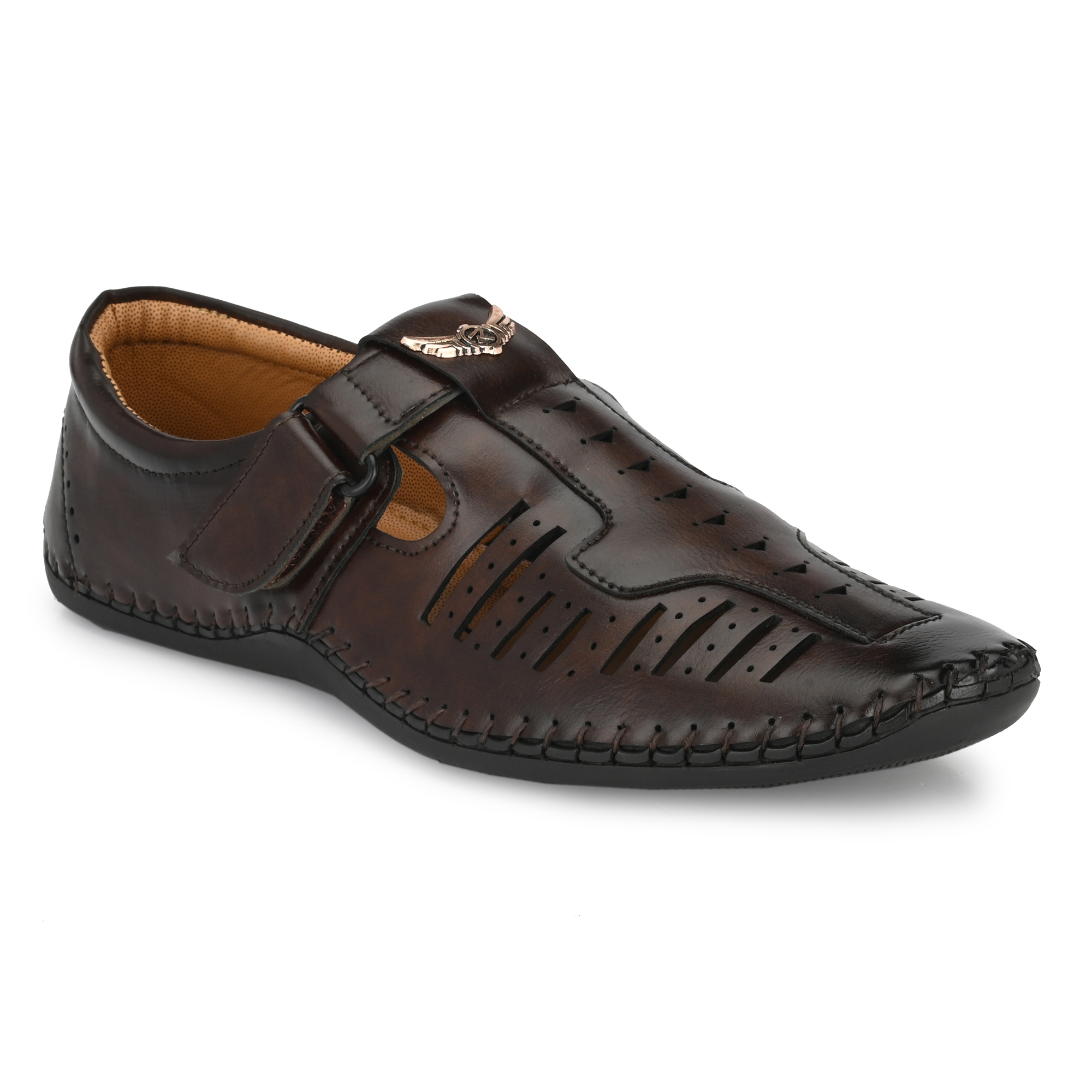 Buckle sandals top for men