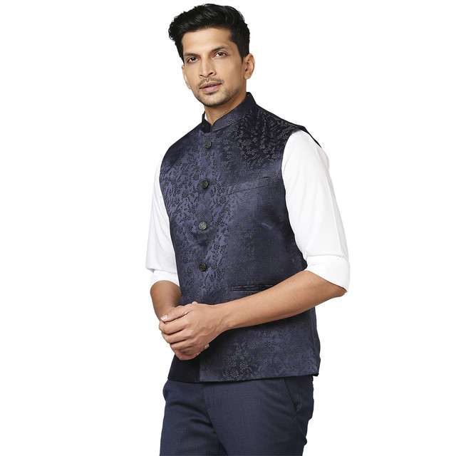Raymond Dark Blue Waistcoat