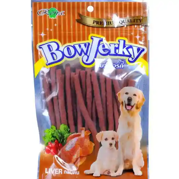 BowJerky Liver Stick Dry Dog Treats - 200 g
