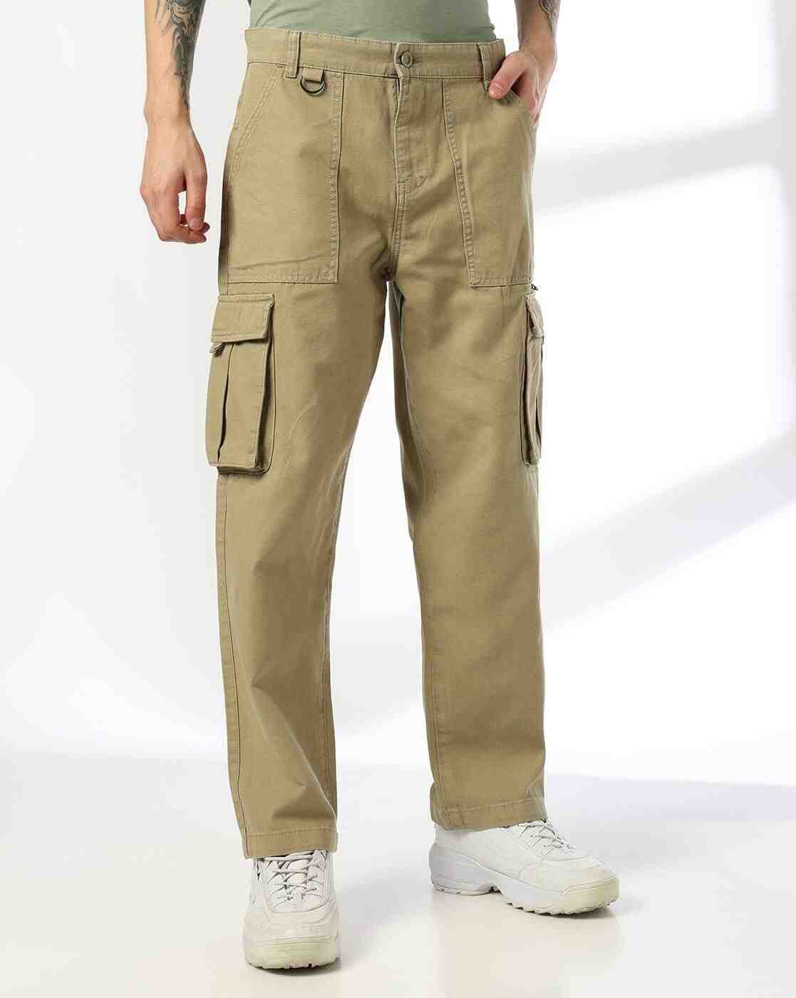 Rev-Verse | Men Flat-Front Relaxed Fit Cargo Pants|0