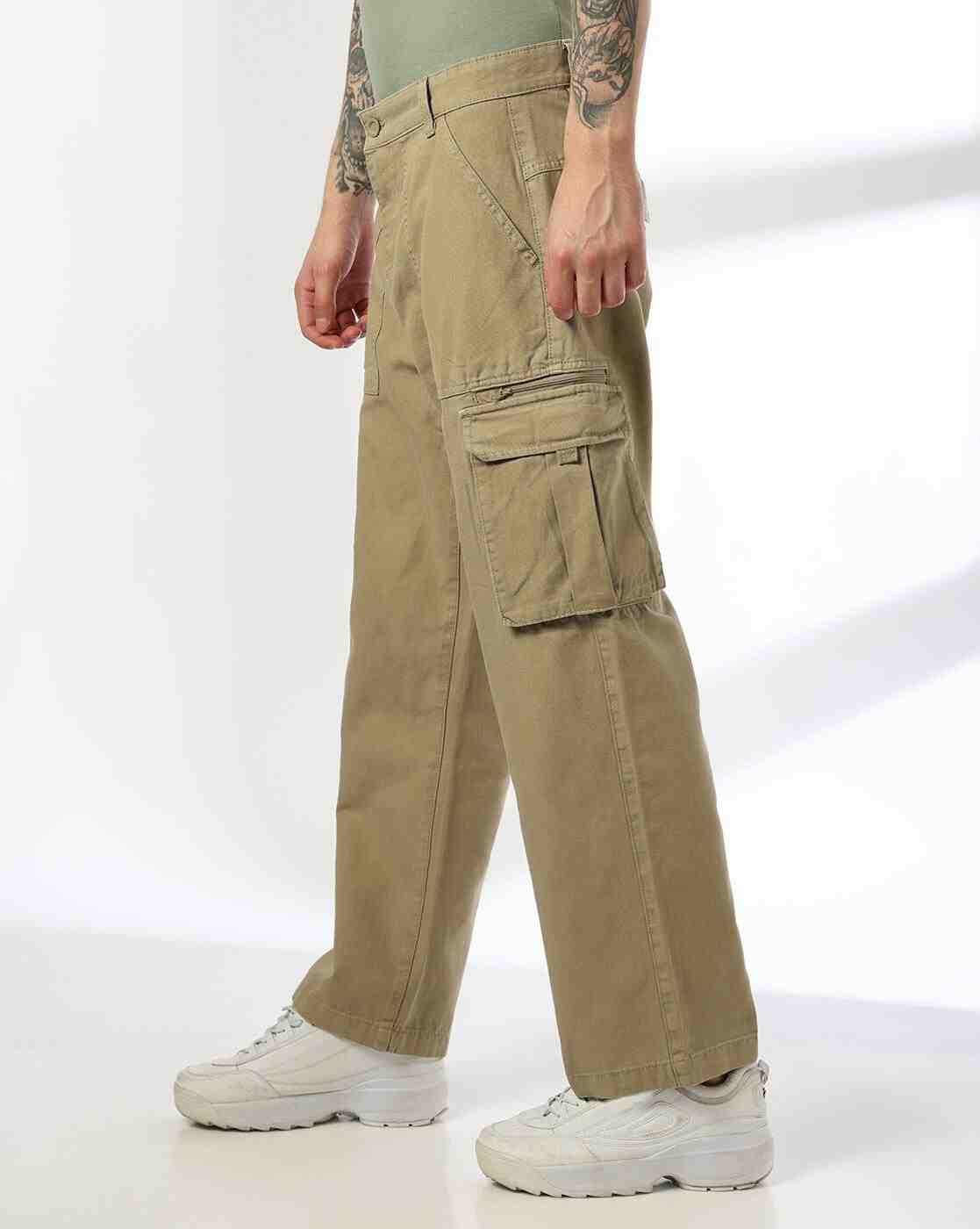Rev-Verse | Men Flat-Front Relaxed Fit Cargo Pants|1