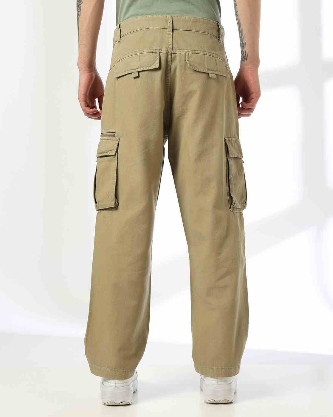 Rev-Verse | Men Flat-Front Relaxed Fit Cargo Pants|2