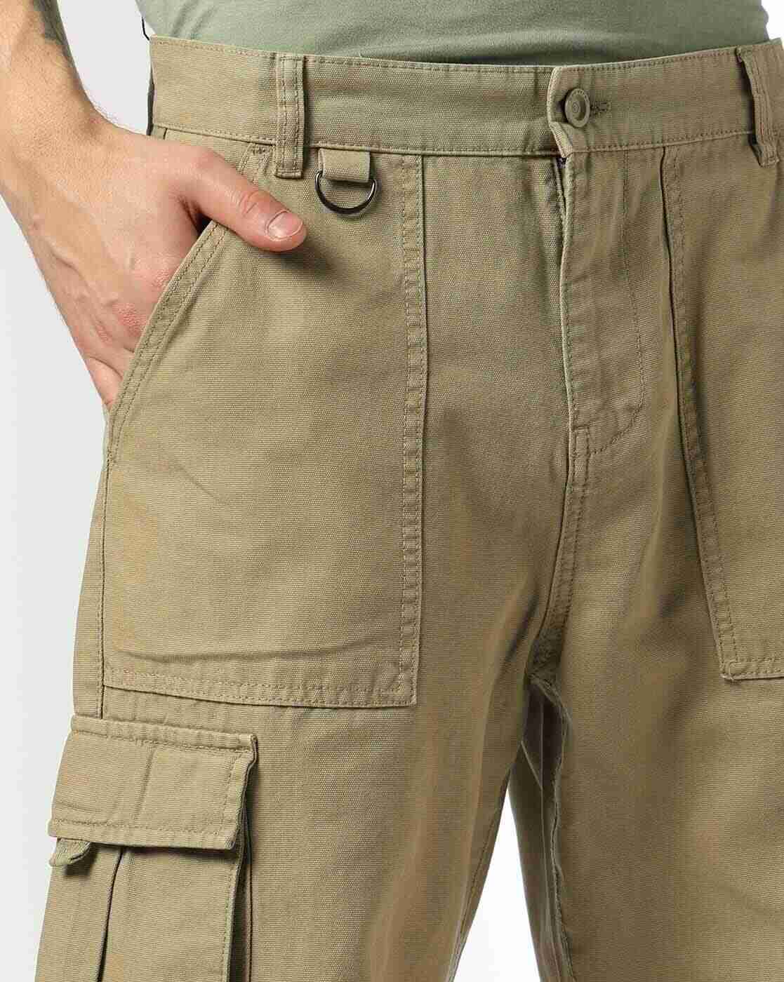 Rev-Verse | Men Flat-Front Relaxed Fit Cargo Pants|3