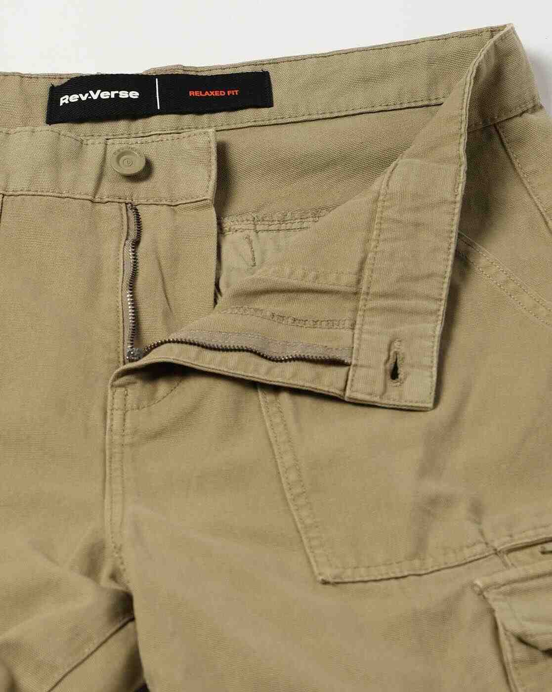Rev-Verse | Men Flat-Front Relaxed Fit Cargo Pants|4
