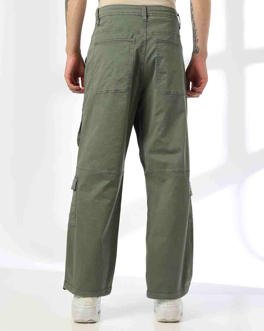 Rev-Verse | Men Flat-Front Baggy Fit Cargo Pants|2