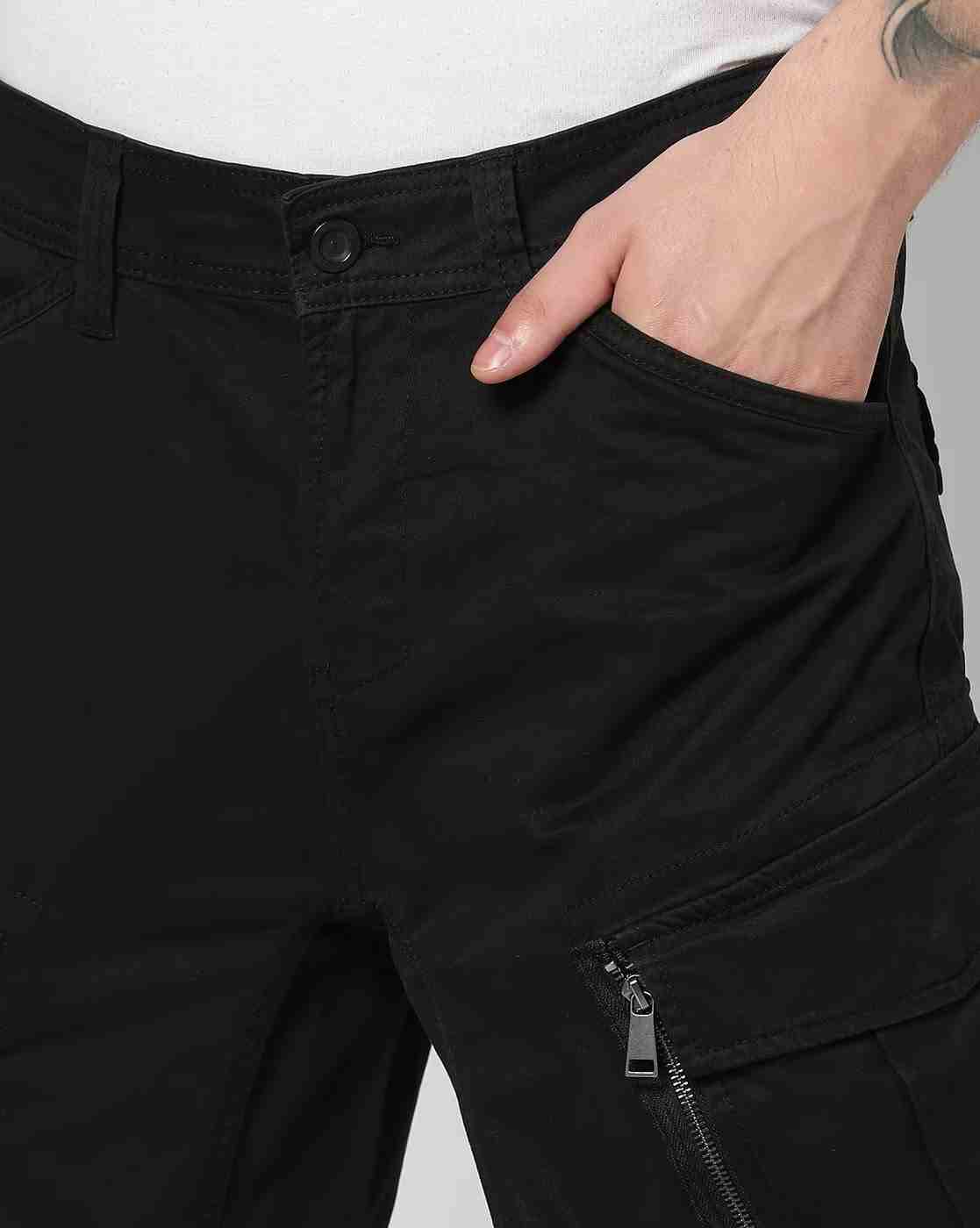 Rev-Verse | Men Relaxed Fit Cargo Trousers|4