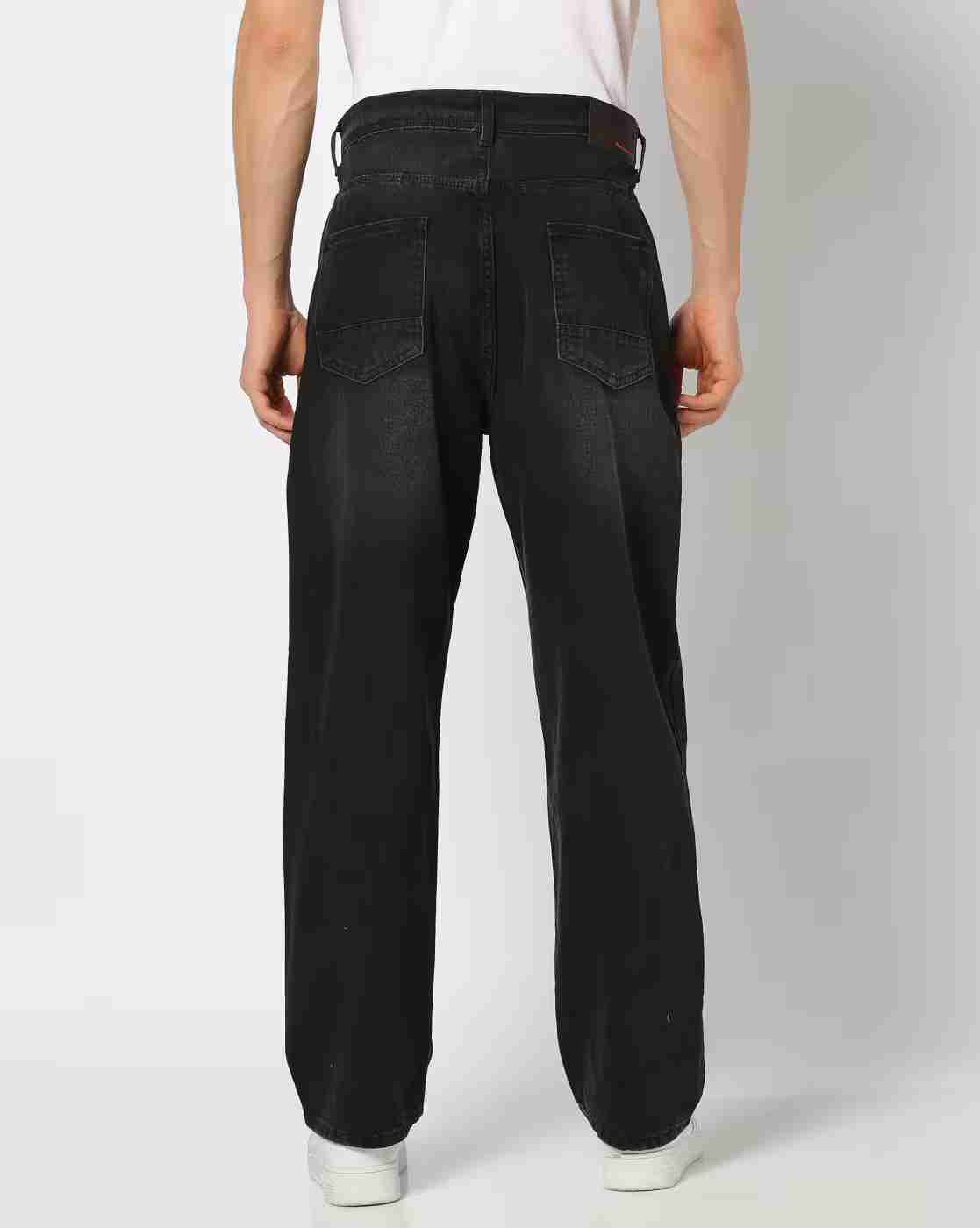 Rev-Verse | Men Lightly Washed Loose Fit Jeans|2