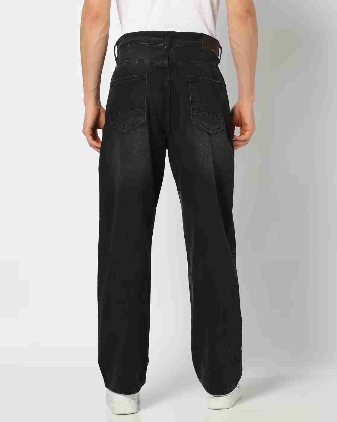 Rev-Verse | Men Lightly Washed Loose Fit Jeans|2