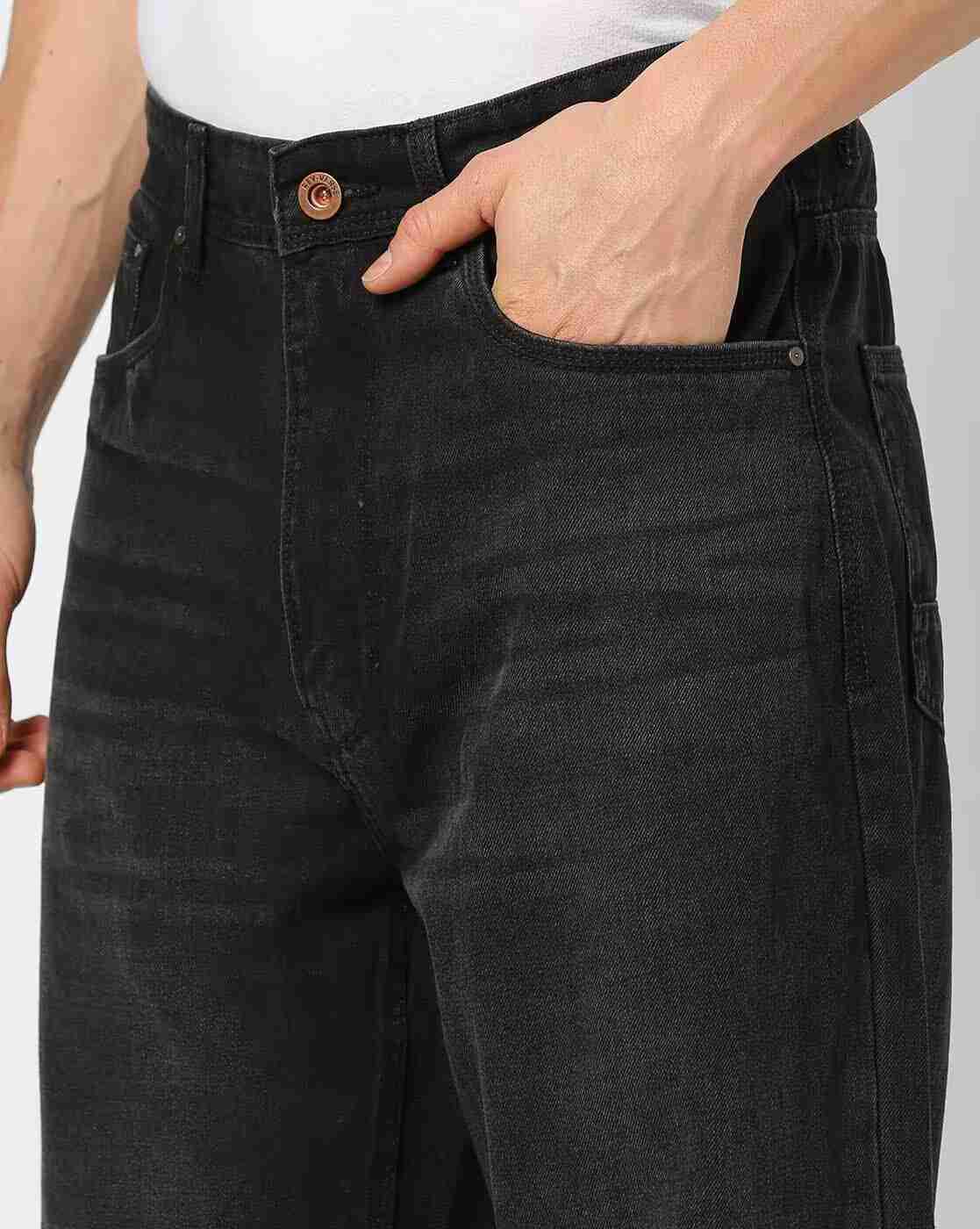 Rev-Verse | Men Lightly Washed Loose Fit Jeans|3