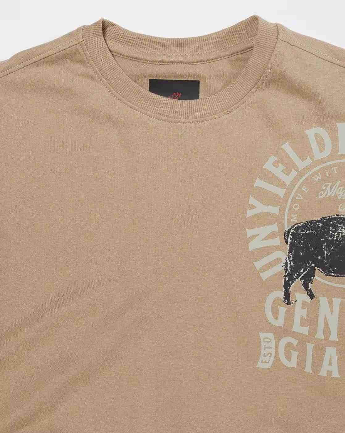 Rev-Verse | Men Printed Relaxed Fit Crew-Neck T-Shirt|5