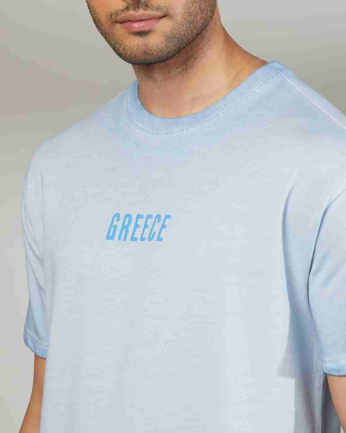 Rev-Verse | Men Printed Relaxed Fit Crew-Neck T-Shirt|4