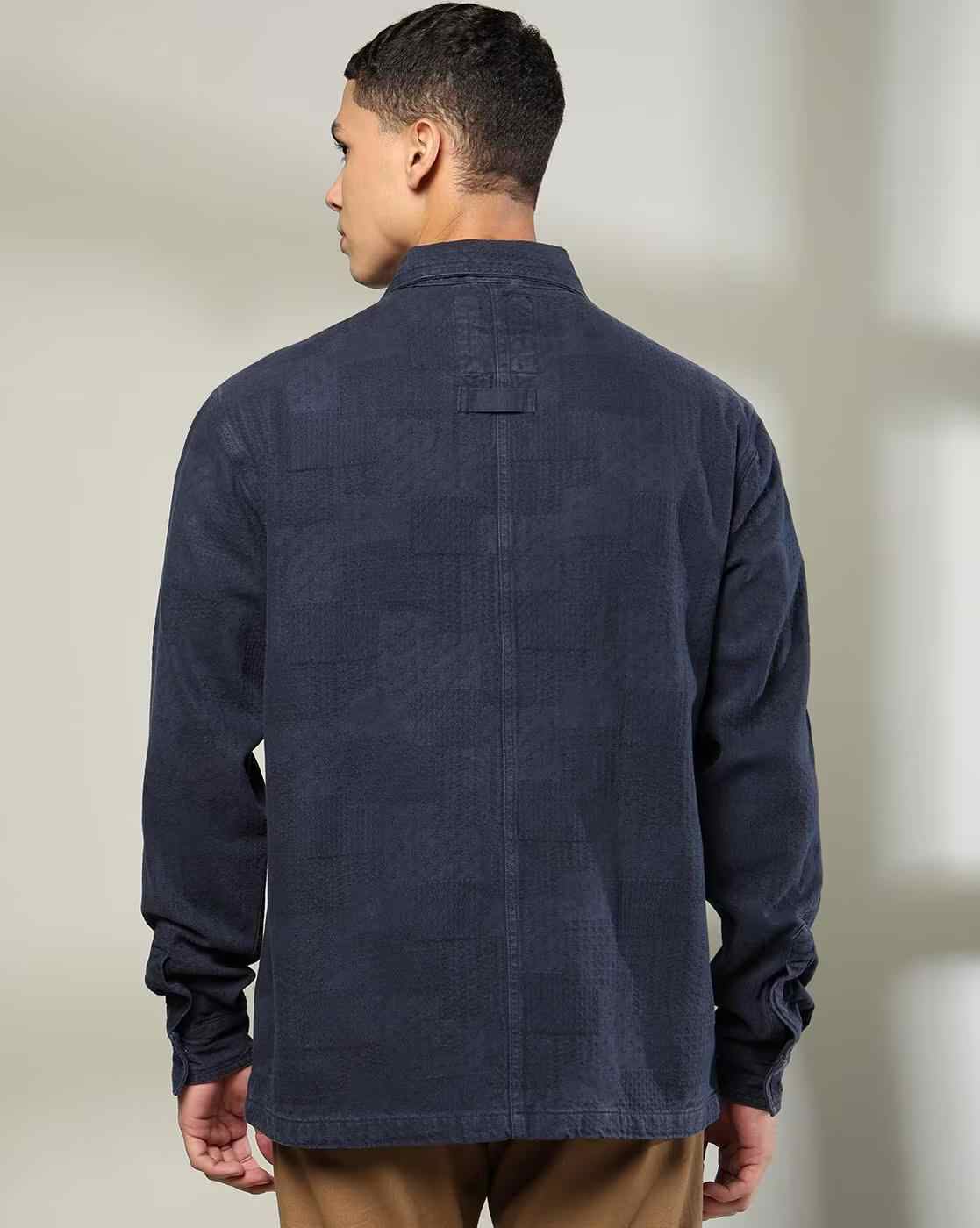 Rev-Verse | Patterned Oversized Shacket|3