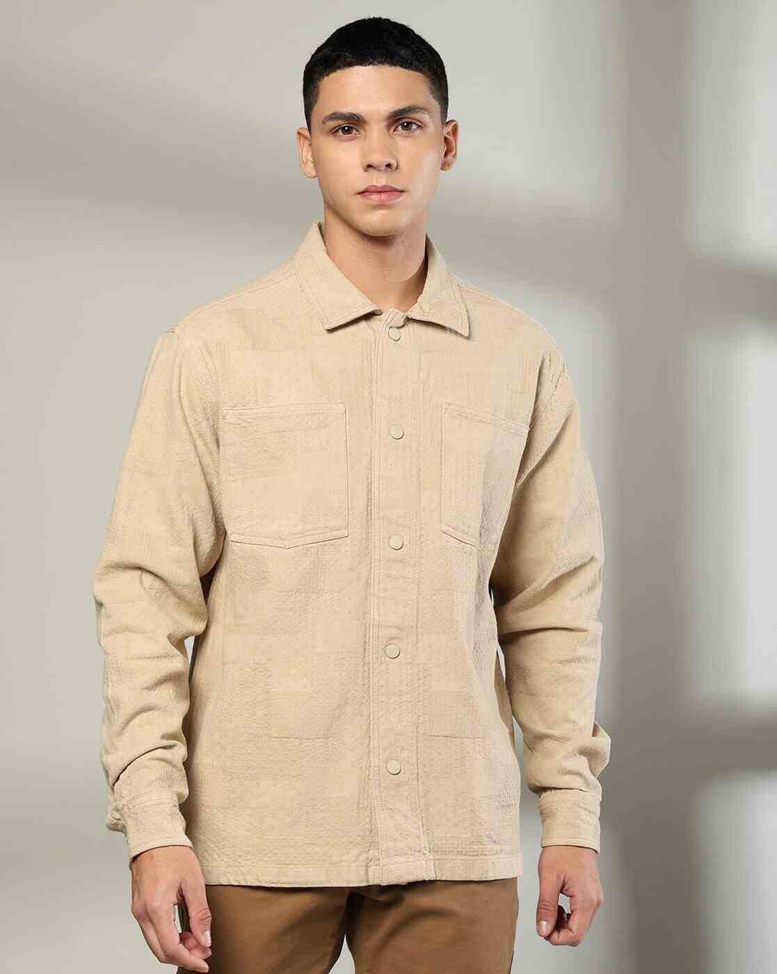 Rev-Verse | Patterned Oversized Shacket