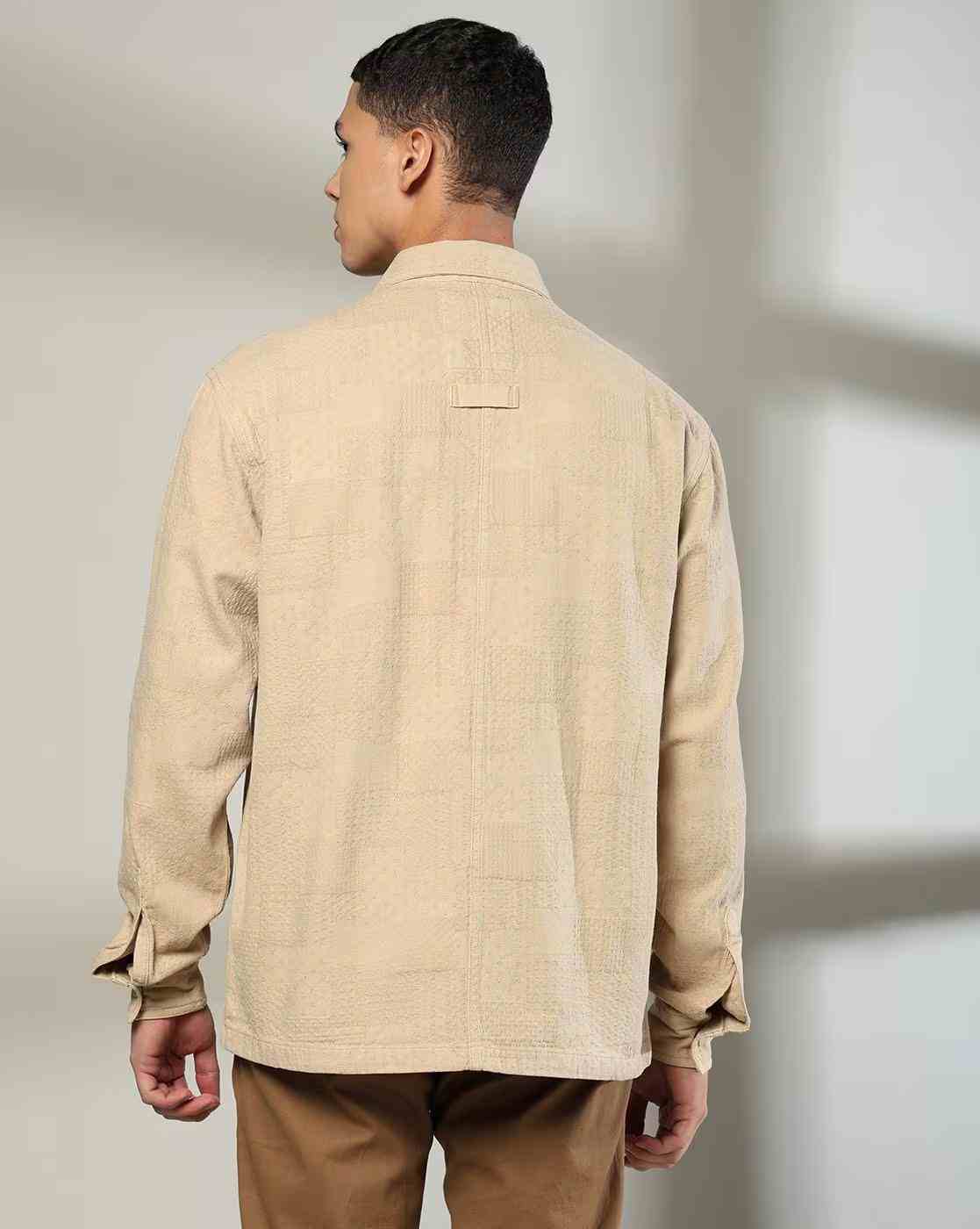 Rev-Verse | Patterned Oversized Shacket|3