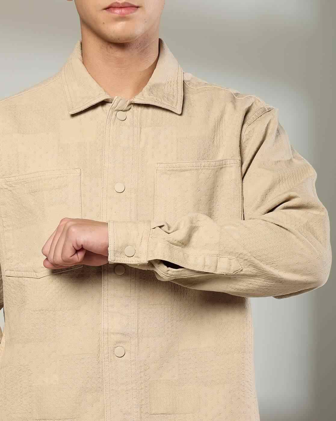 Rev-Verse | Patterned Oversized Shacket|5