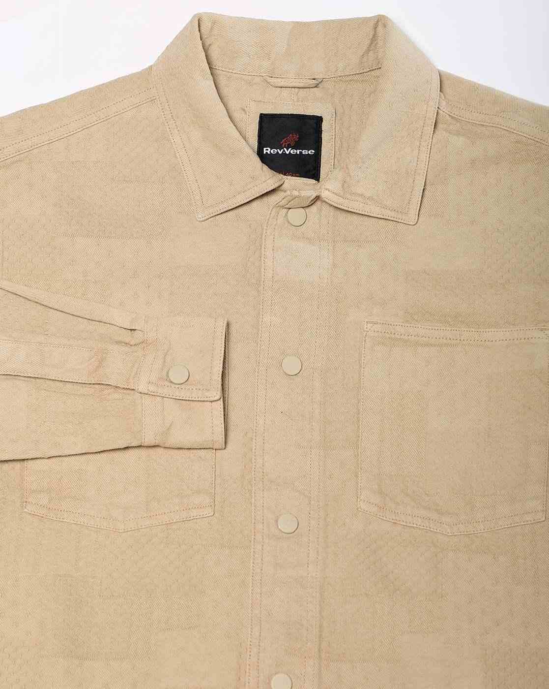 Rev-Verse | Patterned Oversized Shacket|6