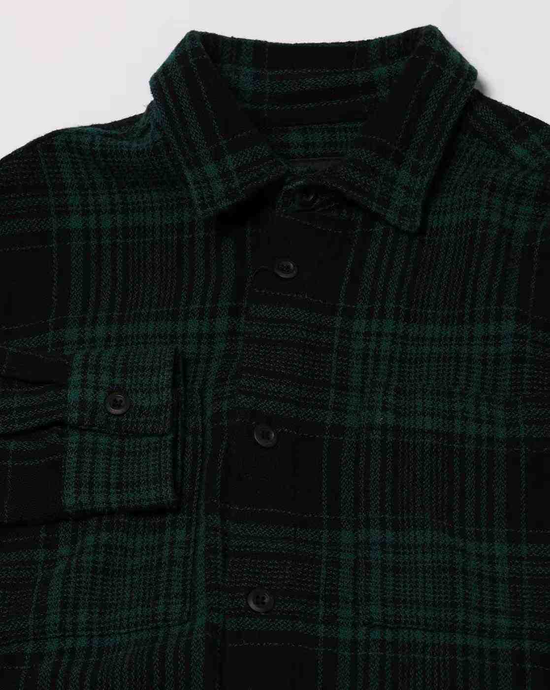 Rev-Verse | Men Checked Oversized Shacket|4