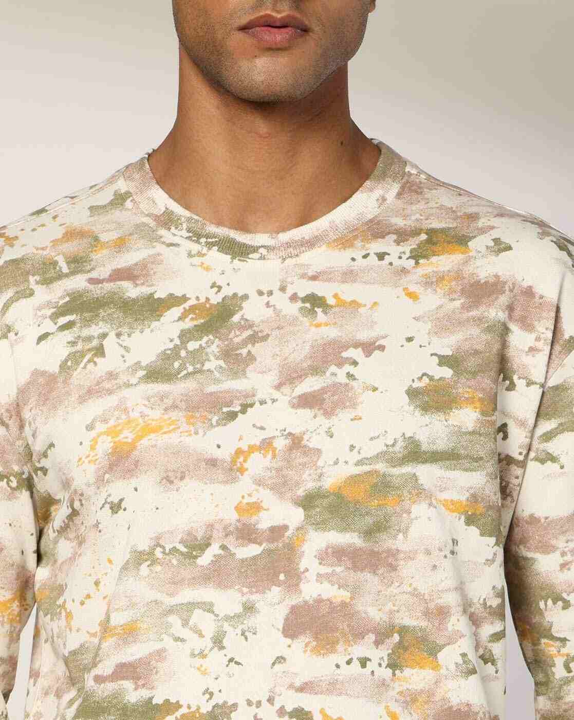 Rev-Verse | Men Camouflage Print Relaxed Fit Sweatshirt|3