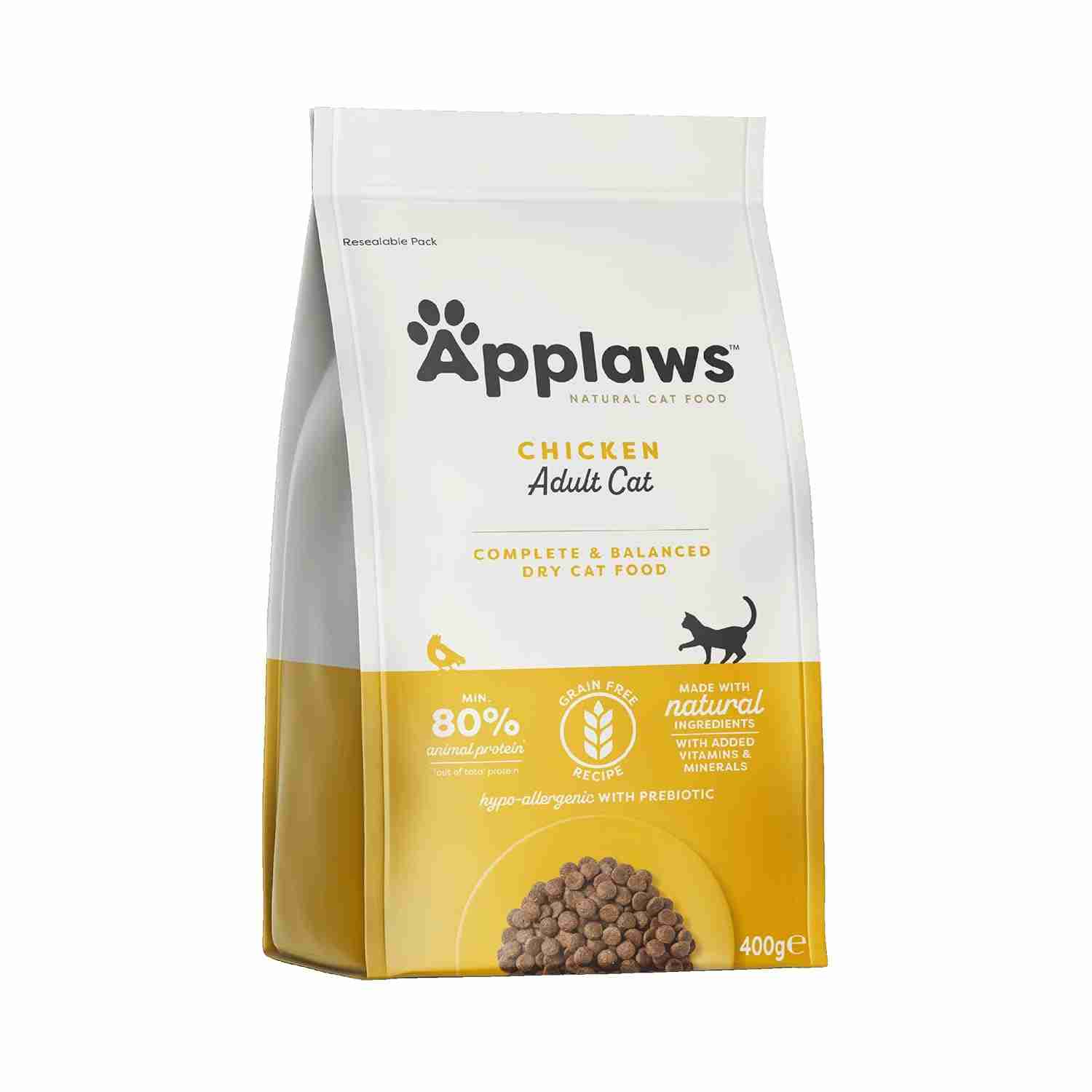 Applaws Complete Natural and Grain Free Dry Cat Food Adult Chicken
