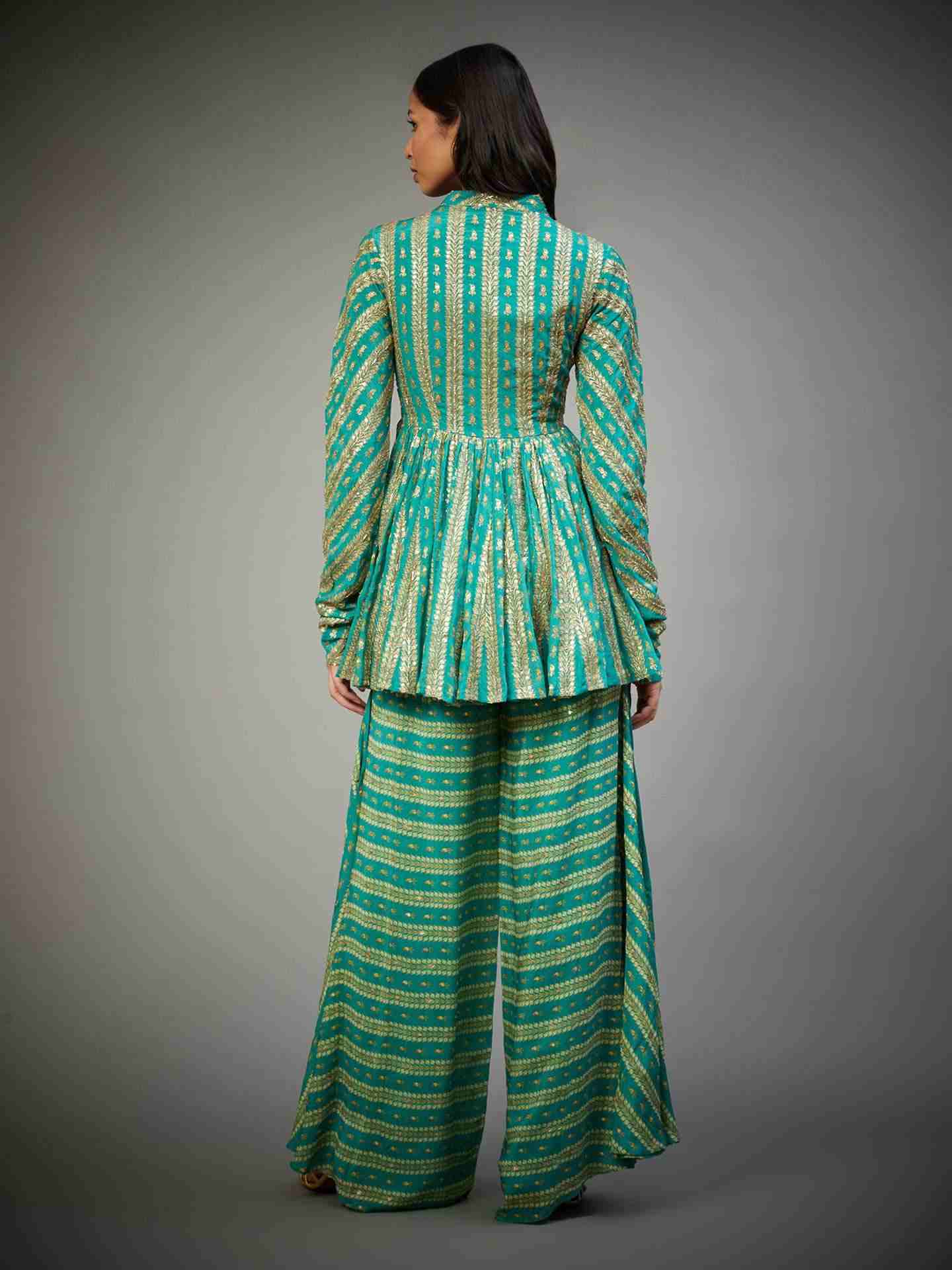 Emerald & Gold Satnam Ensemble