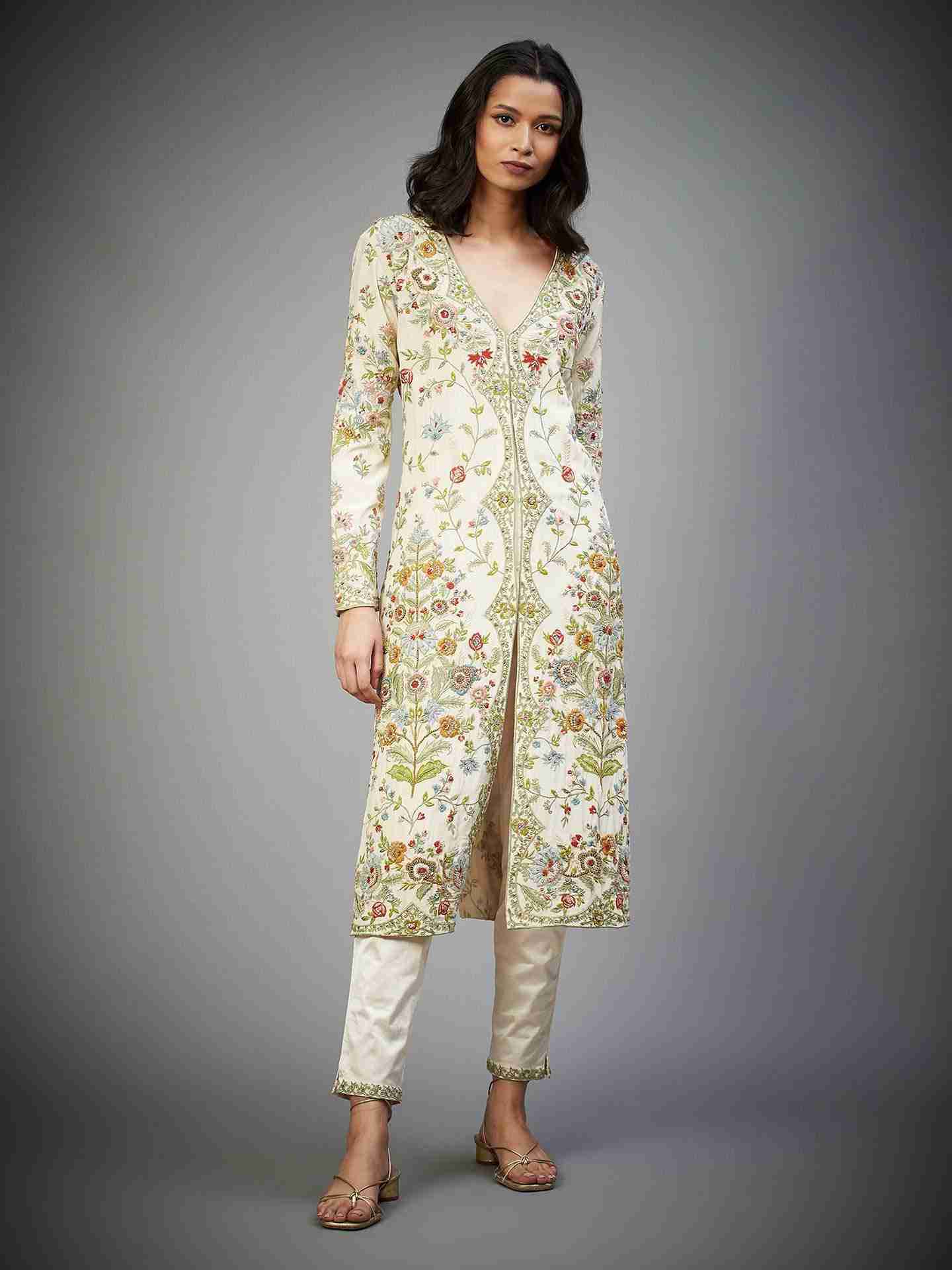 Off White & Multi Jane Ensemble