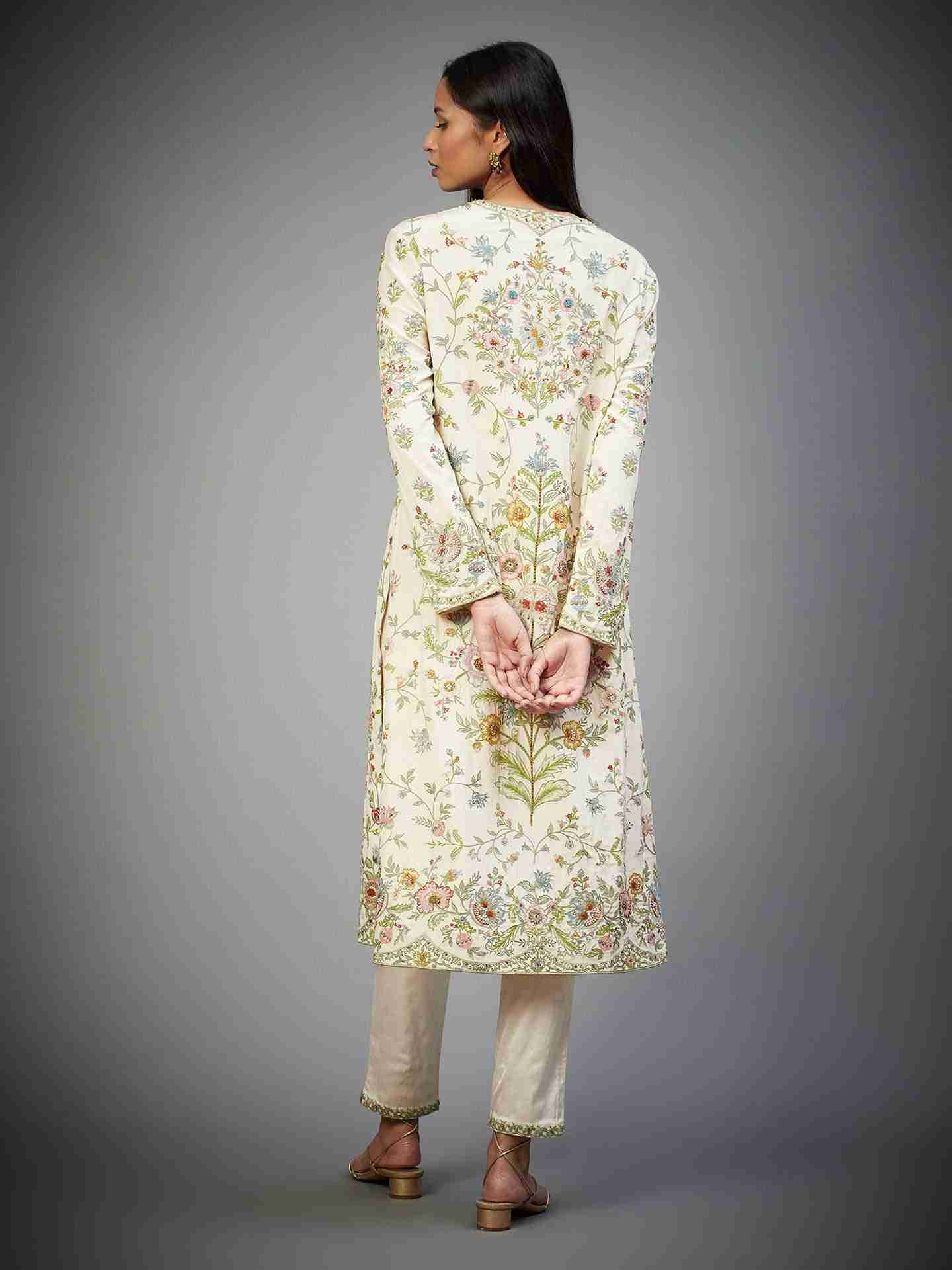 Off White & Multi Jane Ensemble