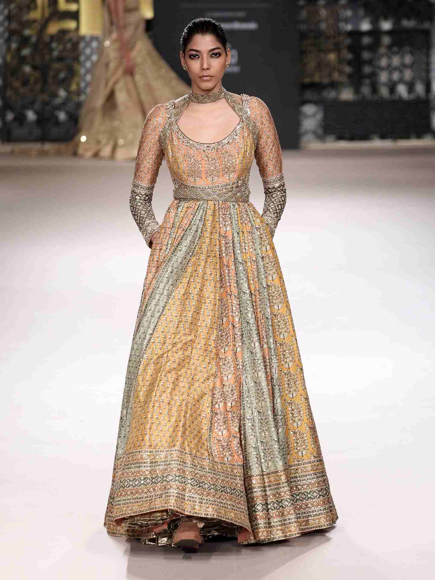 Old Rose & Khaki Keya Ensemble