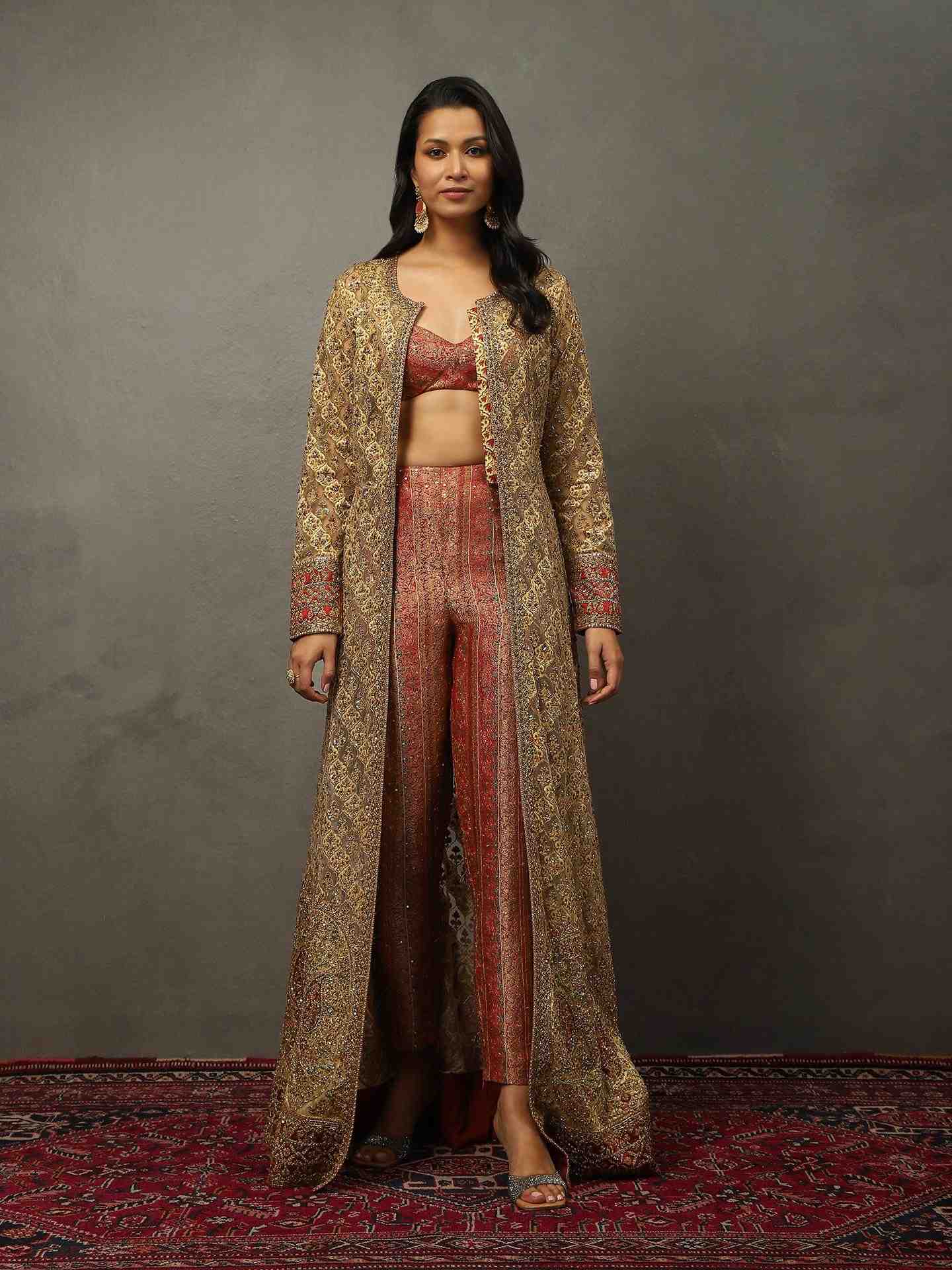 Beige Kalash Ensemble