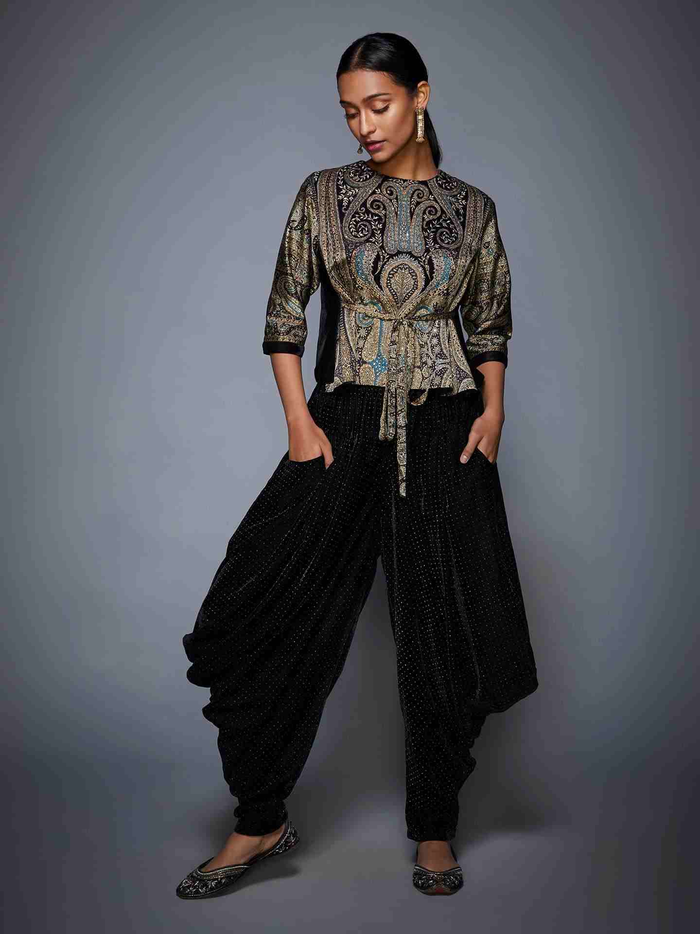 Grey & Black Atima Ensemble