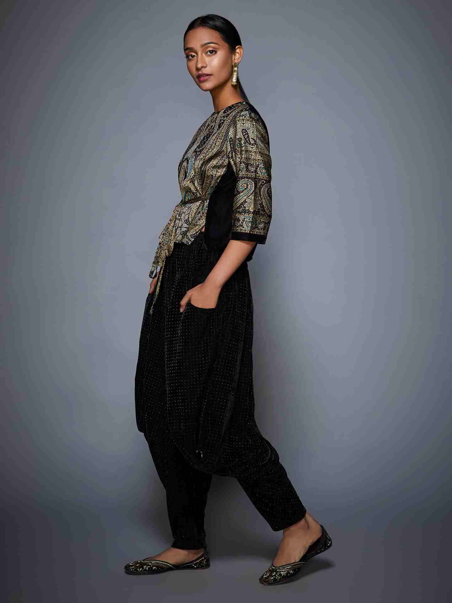 Grey & Black Atima Ensemble