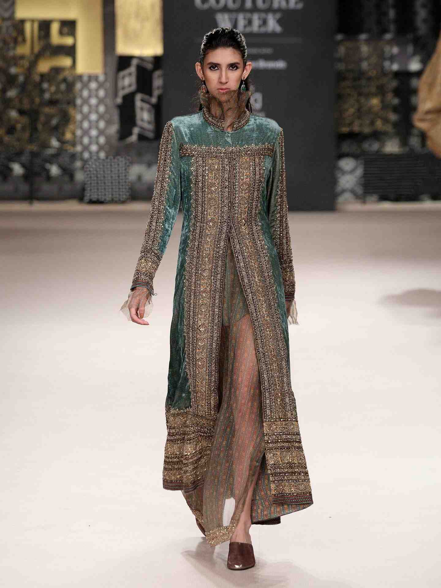 Sage Green Aashnaa Ensemble