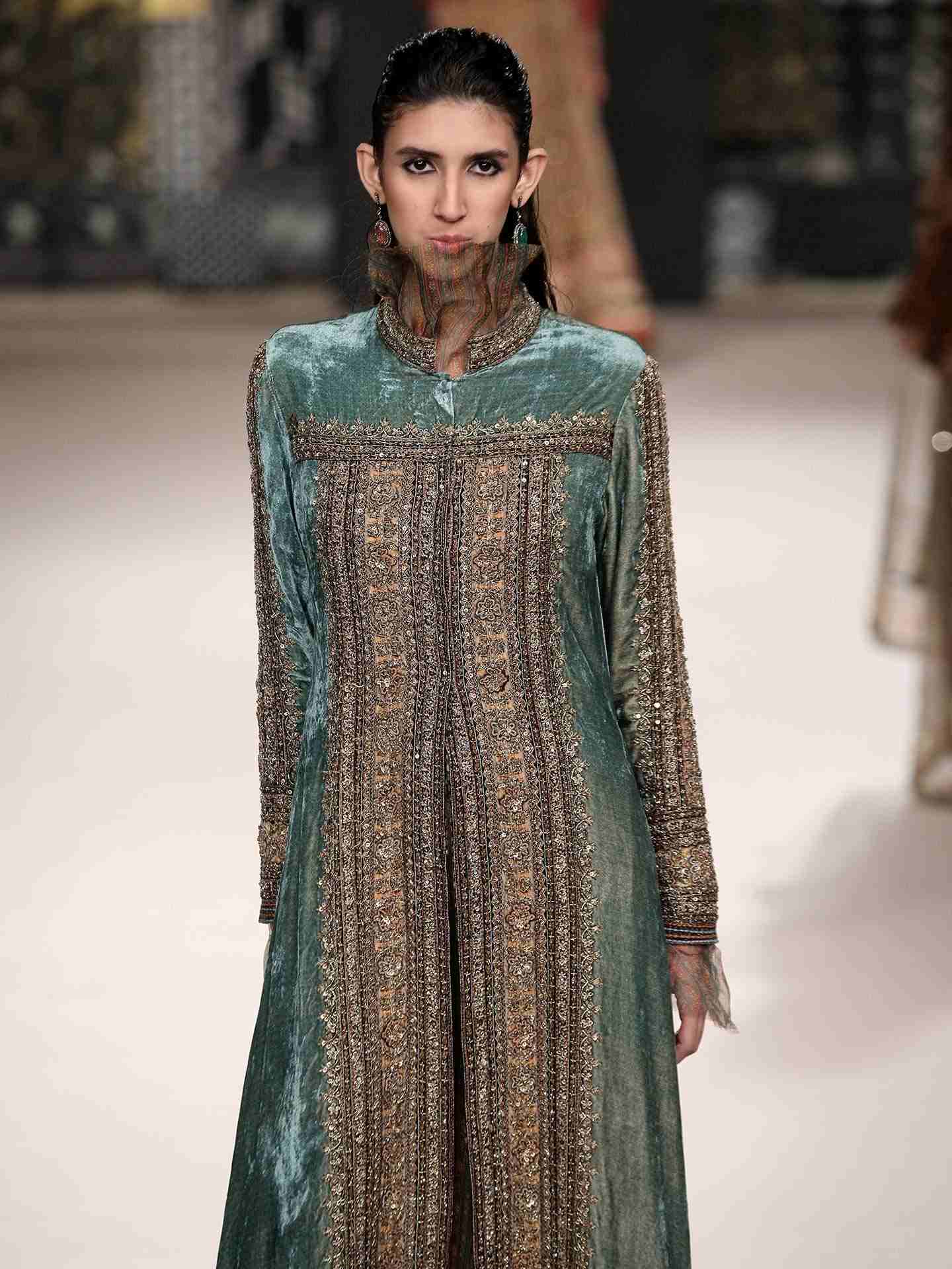 Sage Green Aashnaa Ensemble