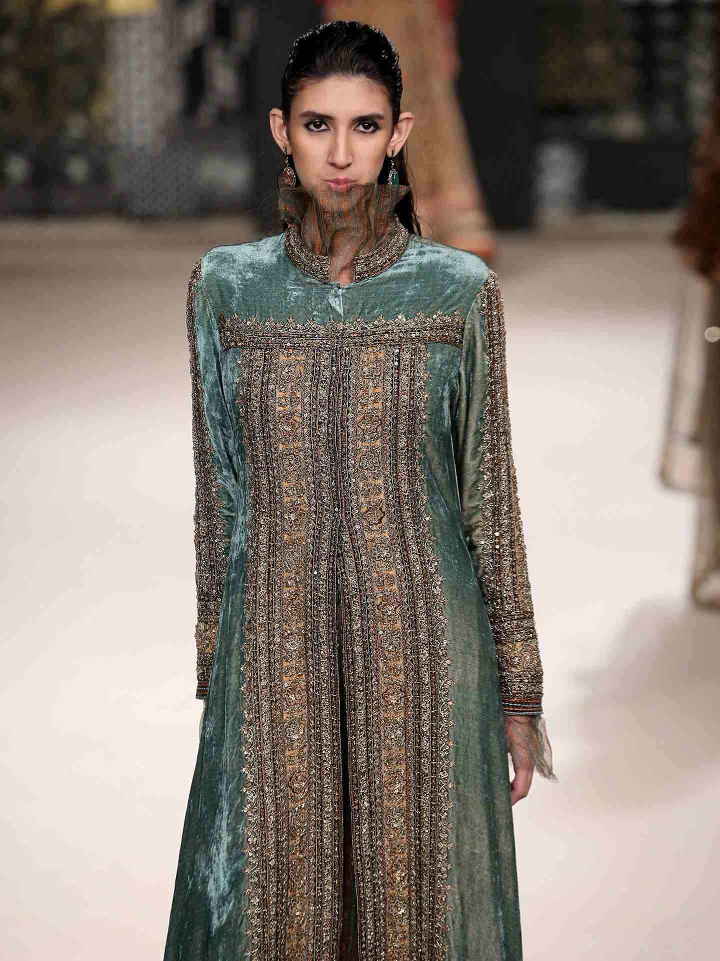 Sage Green Aashnaa Ensemble