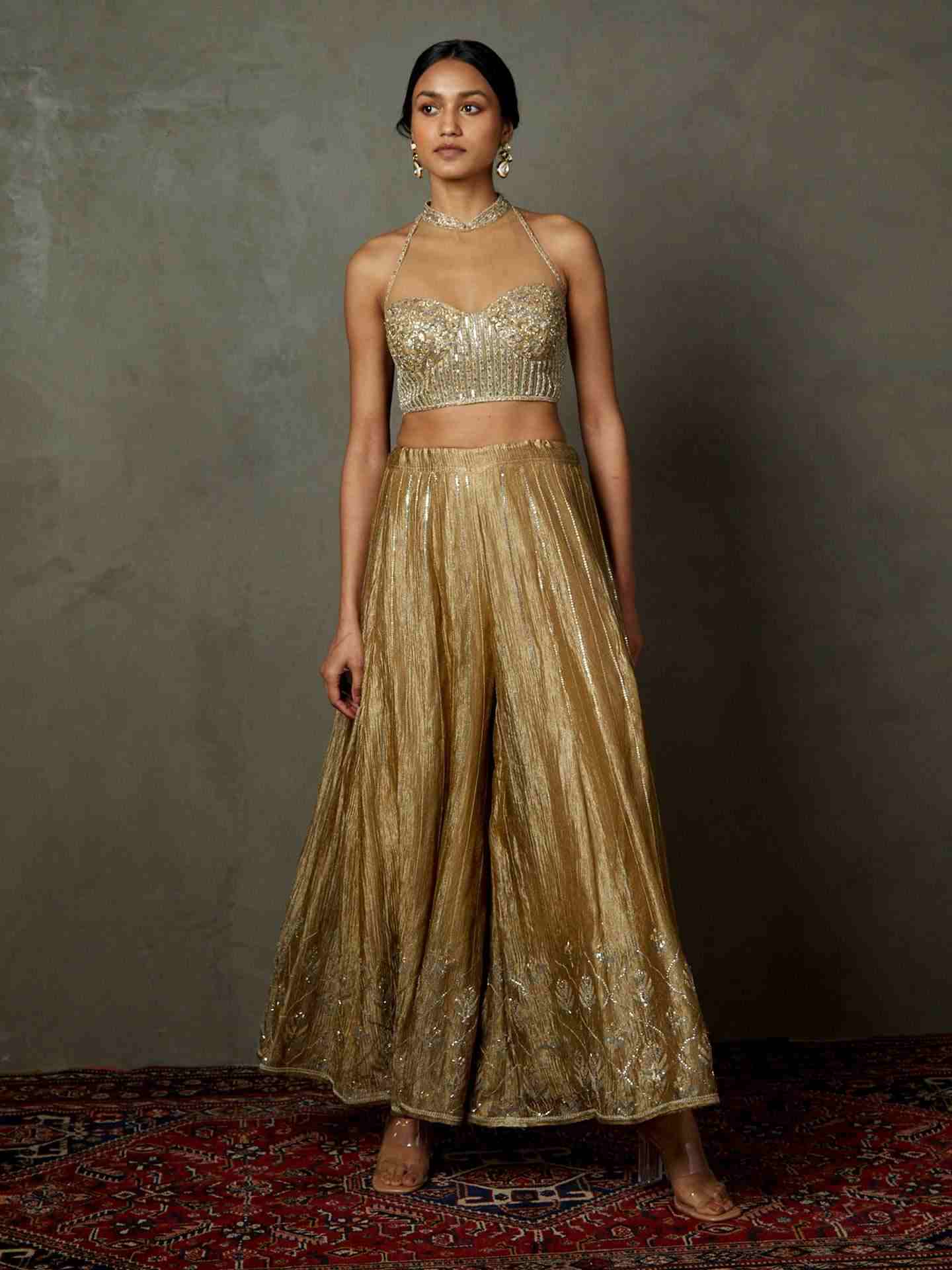 Antique Gold Rohira Ensemble